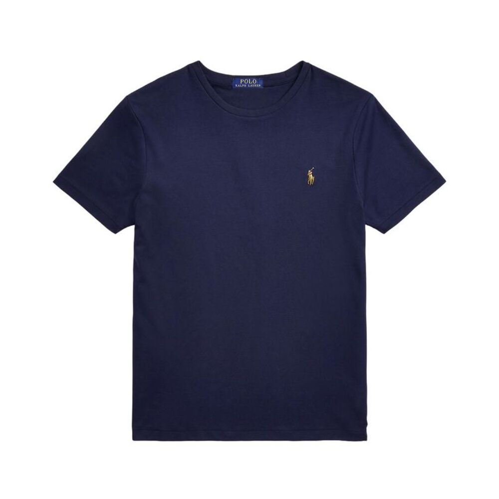 Polo Ralph Lauren Mens Custom Slim Fit Soft Cotton T-Shirt XL Refined Navy NWT